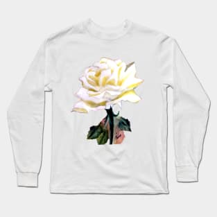 White rose Long Sleeve T-Shirt